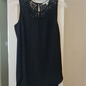 Daniel Rainn Black Lace Blouse